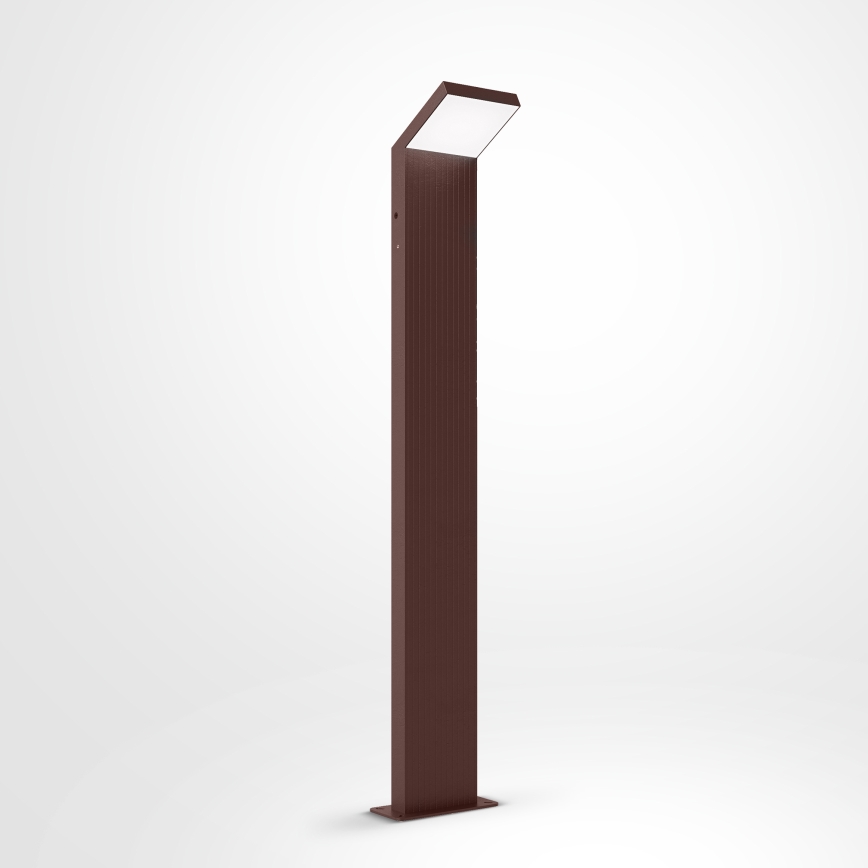 Brilagi - LED buitenlamp RIANO LED/8W/230V bruin IP65 80 cm