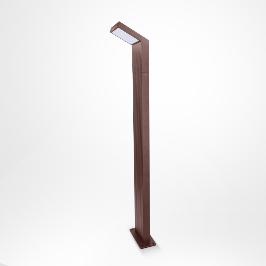 Brilagi - LED buitenlamp RIANO LED/8W/230V bruin IP65 80 cm