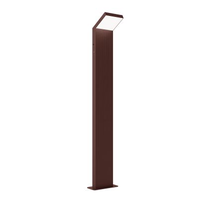 Brilagi - LED buitenlamp RIANO LED/8W/230V bruin IP65 80 cm