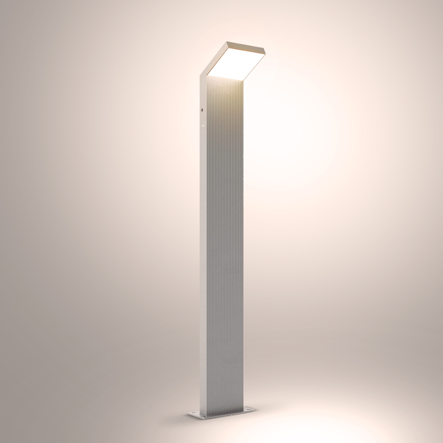 Brilagi - LED buitenlamp RIANO LED/8W/230V zilver IP65 80 cm