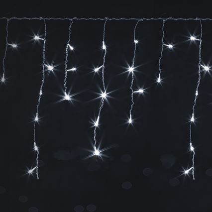 Brilagi - LED buitenlichtsnoer 200xLED/8 functies 13x0,6m IP44 koud wit