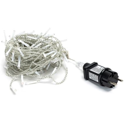 Brilagi - LED buitenlichtsnoer 200xLED/8 functies 13x0,6m IP44 koud wit