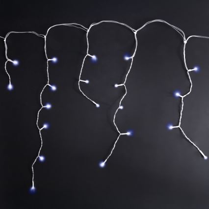 Brilagi - LED buitenlichtsnoer 400xLED/8 functies 23 m IP44 koud wit