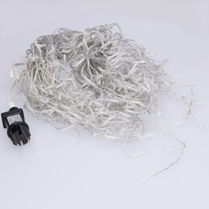 Brilagi - LED buitenlichtsnoer 400xLED/8 functies 23 m IP44 koud wit