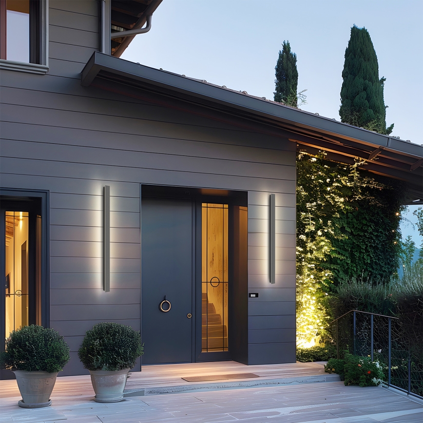 Brilagi - LED buitenwandlamp LINEAR LED/22W/230V 4000K IP65 100 cm antraciet CRI 90