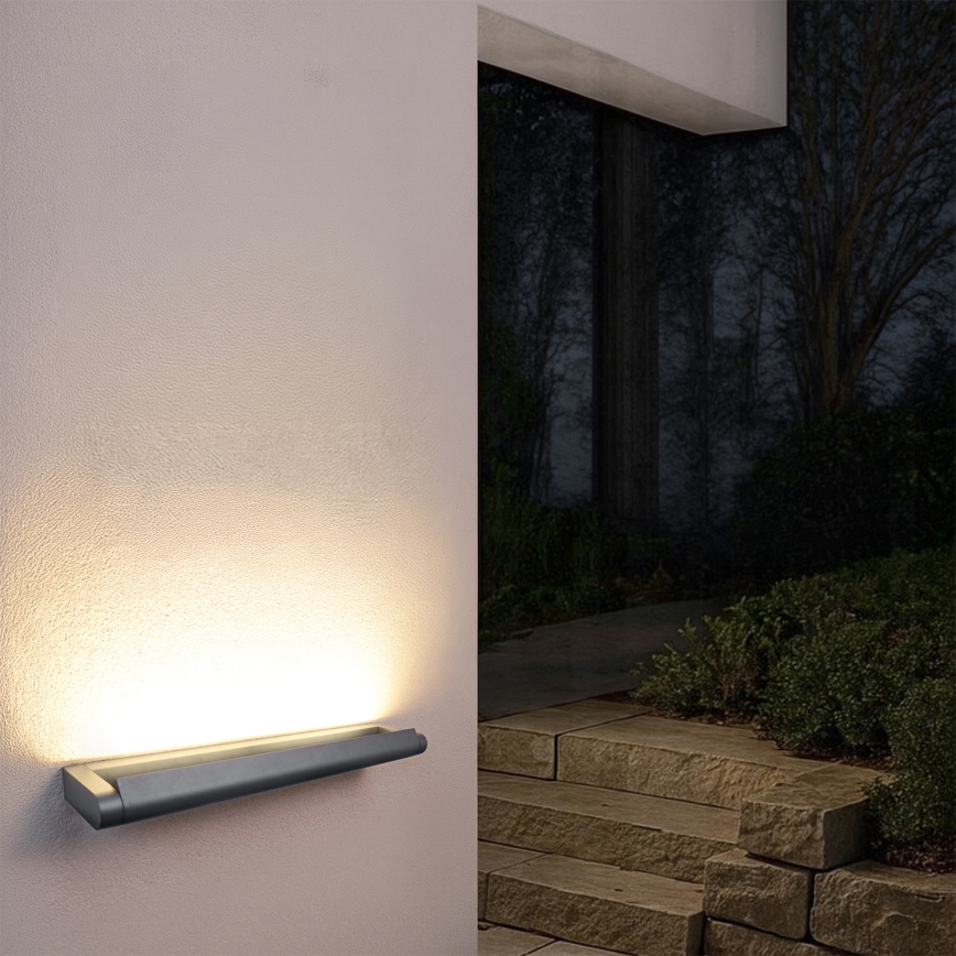 BRILAGI - LED Buitenwandlamp voor de gevel SALERNO LED/24W/230V 66 cm antraciet IP65