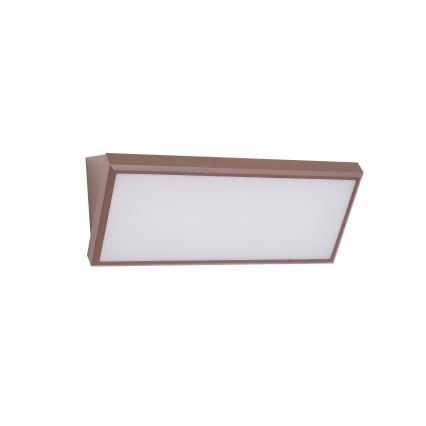 Brilagi - LED buitenwandlamp TRIANGLE LED/42W/230V 3000/4000/6500K 45 cm bruin IP65