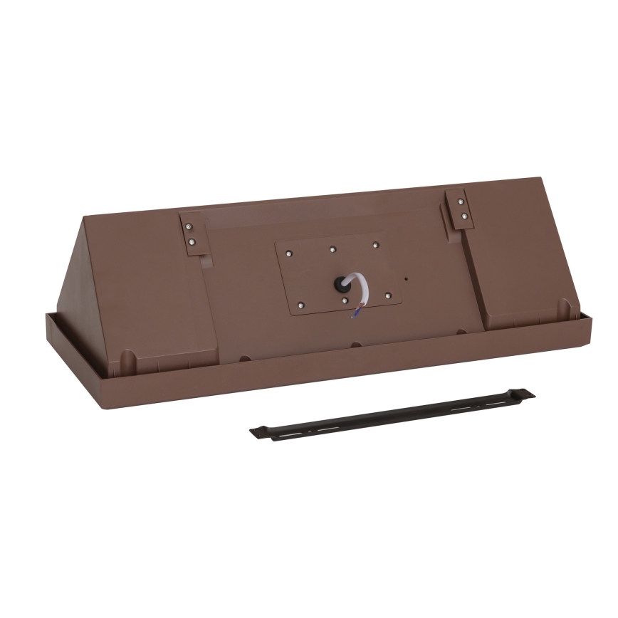 Brilagi - LED buitenwandlamp TRIANGLE LED/42W/230V 3000/4000/6500K 45 cm bruin IP65