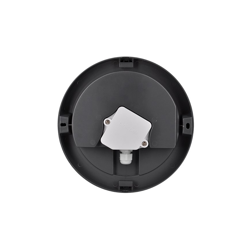 Brilagi - LED Buitenplafondlamp LED/13W/230V Ø 17 cm IP54 antraciet