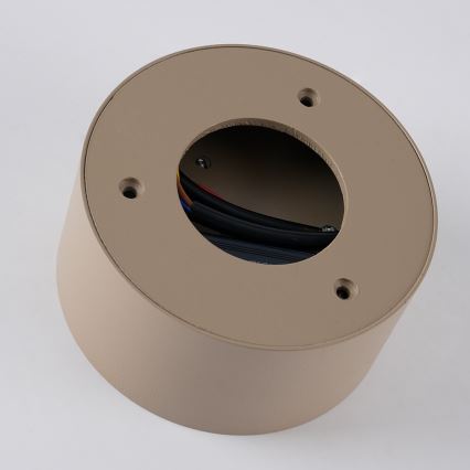 BRILAGI - LED buitenplafondlamp FORIS LED/14W/230V Ø 12 cm beige IP44