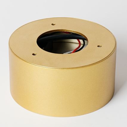 BRILAGI - LED Buitenplafondlamp FORIS LED/14W/230V Ø 12 cm goudkleurig IP44