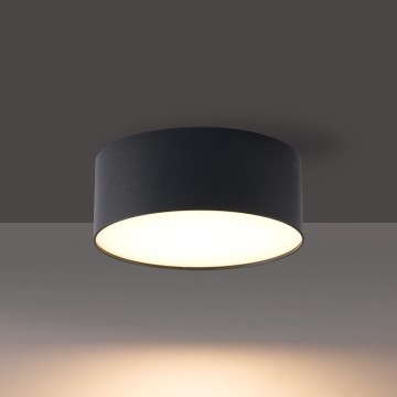 BRILAGI - LED buitenplafondlamp FORIS LED/9W/230V Ø 9 cm zwart IP44