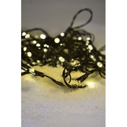 Brilagi - LED buitensnoer 200 LED / 8 functies, 23 m, IP44, warm wit