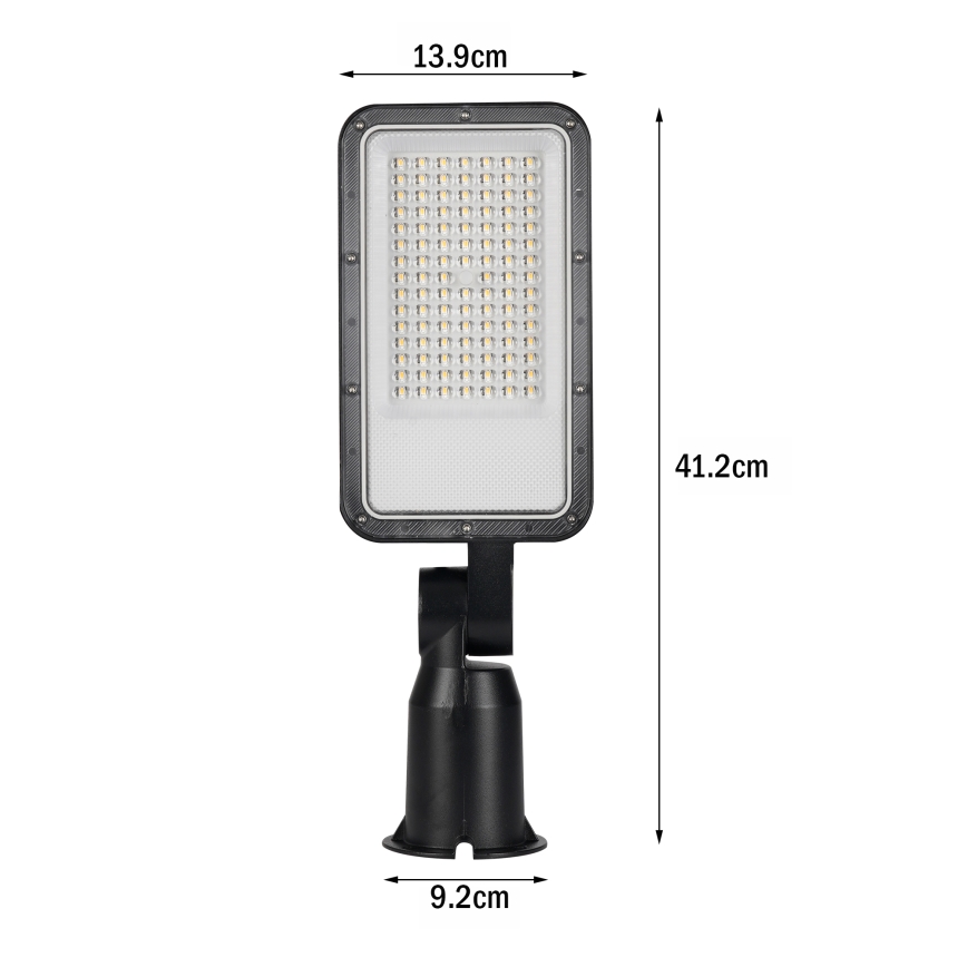 Brilagi - LED straatlantaarn voor buiten met scharnier URBANLIGHT LED/50W/230V zwart IP65