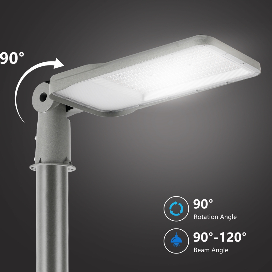 Brilagi - URBANLIGHT LED straatlamp voor buiten met scharnier LED/200W/230V grijs IP65