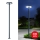 Brilagi - LED buitenstraatlantaarn met 3 m paal URBANSPARK LED/120W/230V antraciet IP65