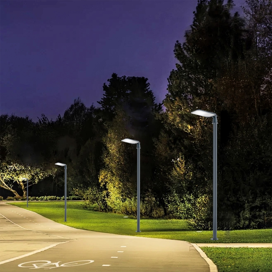 Brilagi - LED buitenstraatlamp met verstelbaar scharnier URBANLIGHT LED/100W/230V antraciet IP65