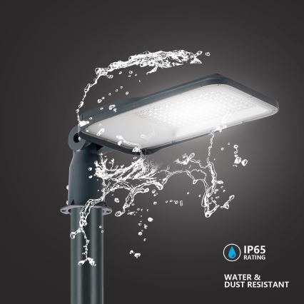 Brilagi - LED buitenstraatlamp met verstelbaar scharnier URBANLIGHT LED/100W/230V antraciet IP65