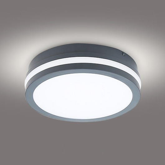 Brilagi - LED Buitenverlichting BENE LED/18W/230V diameter 22 cm antraciet IP54
