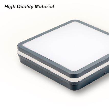 Brilagi - LED Buitenverlichting BENE LED/24W/230V 26x26 cm antraciet IP54