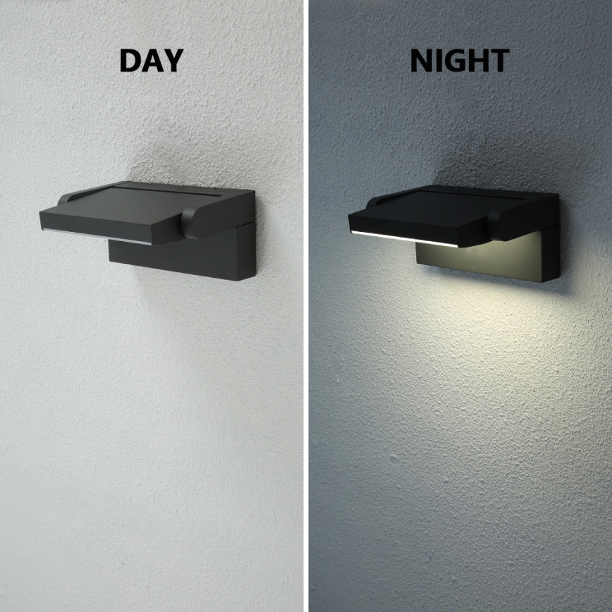 BRILAGI - LED Buitenwandlamp ANKLE LED/12W/230V IP65 zwart