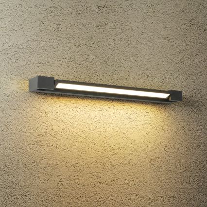 Brilagi - LED buitenwandlamp AQUA LINE LED/18W/230V 60 cm IP44 antraciet CRI 90