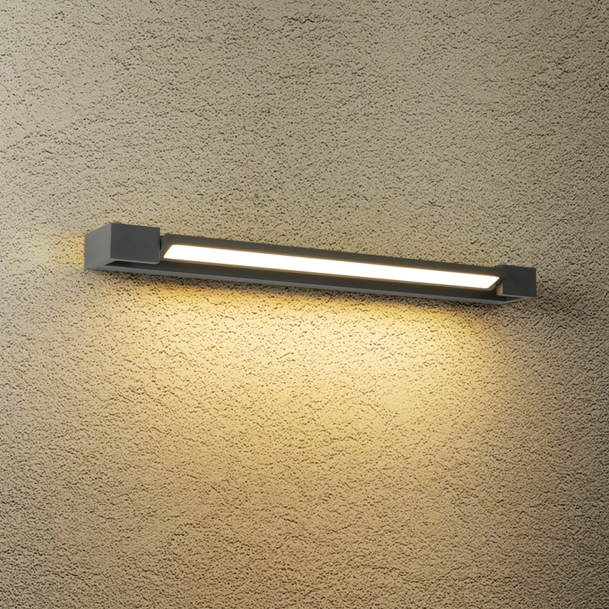 Brilagi - LED buitenwandlamp AQUA LINE LED/18W/230V 60 cm IP44 antraciet CRI 90