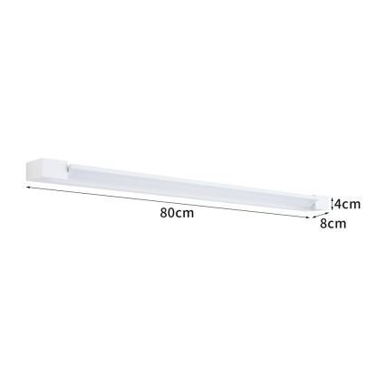 BRILAGI - LED Buitenwandlamp AQUA LINE LED/20W/230V 80 cm IP44 wit CRI 90