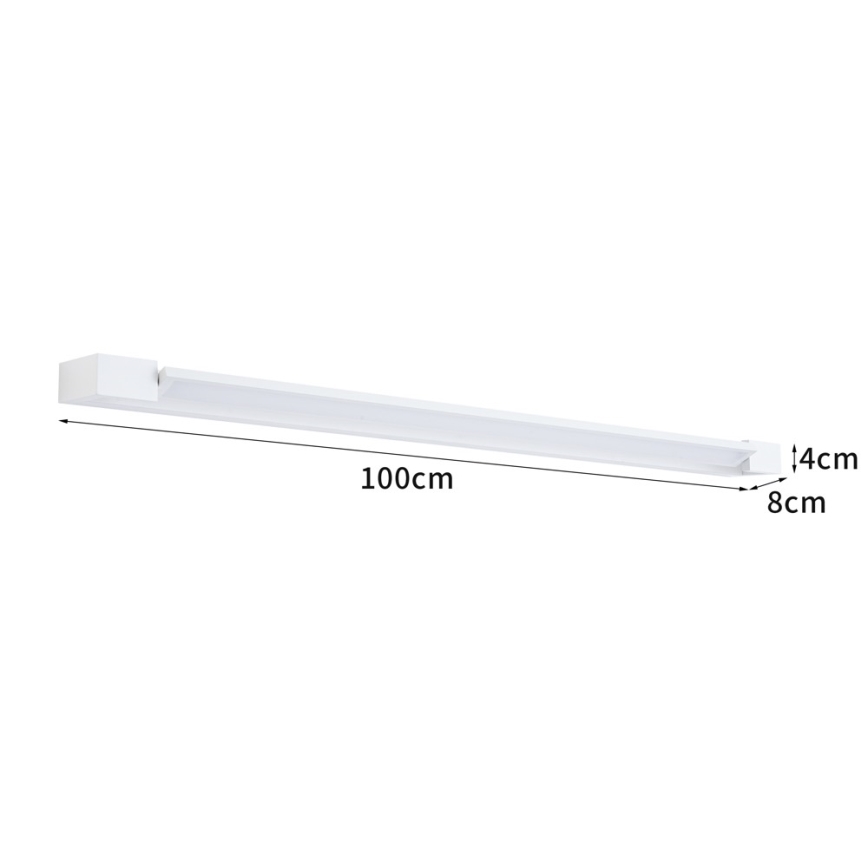 BRILAGI - LED Buitenwandlamp AQUA LINE LED/28W/230V 100 cm IP44 wit CRI 90
