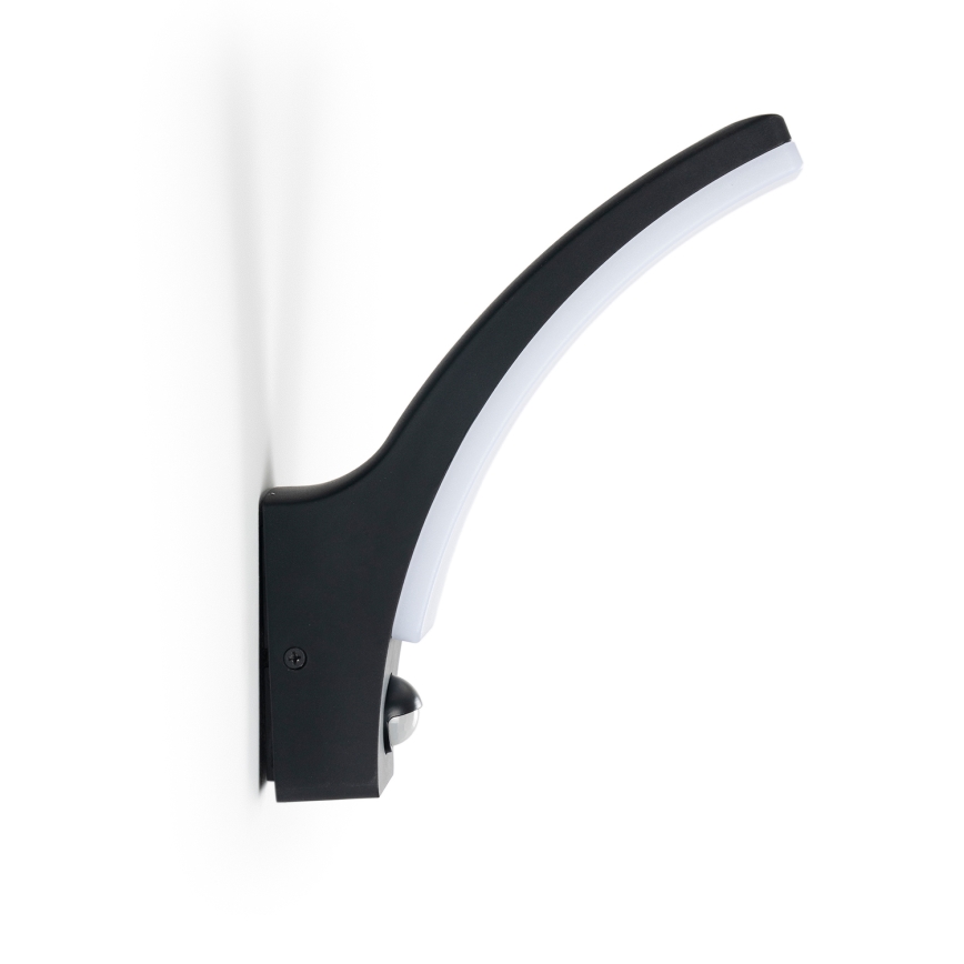 BRILAGI - LED buitenwandlamp met bewegings- en schemersensor ARCELO LED/12W/230V IP65 zwart