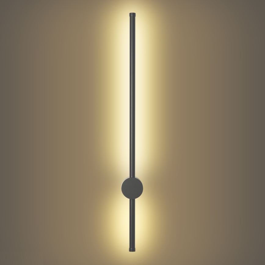 Brilagi - LED buitenwandlamp AURA LED/12W/230V 3000K IP54 65 cm antraciet