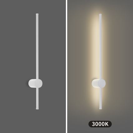 Brilagi - LED buitenwandlamp AURA LED/12W/230V 3000K IP54 65 cm wit CRI 90