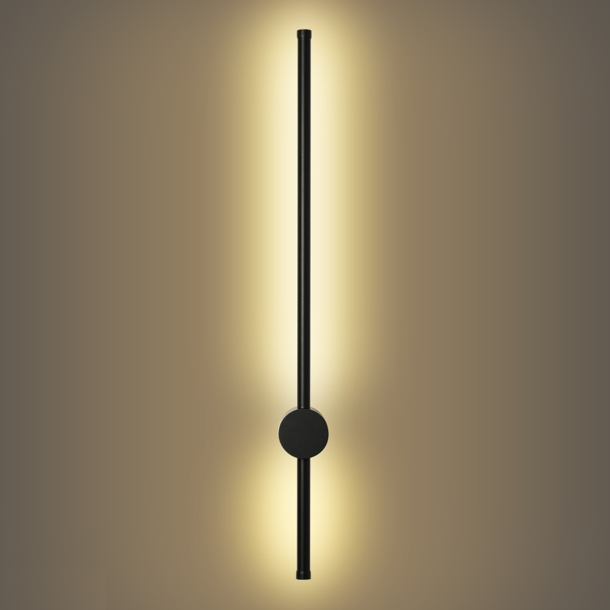 Brilagi - LED buitenwandlamp AURA LED/12W/230V 3000K IP54 65 cm zwart CRI 90