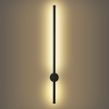 Brilagi - LED buitenwandlamp AURA LED/12W/230V 3000K IP54 65 cm zwart