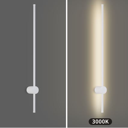 Brilagi - LED buitenwandlamp AURA LED/20W/230V 3000K IP54 97 cm wit CRI 90