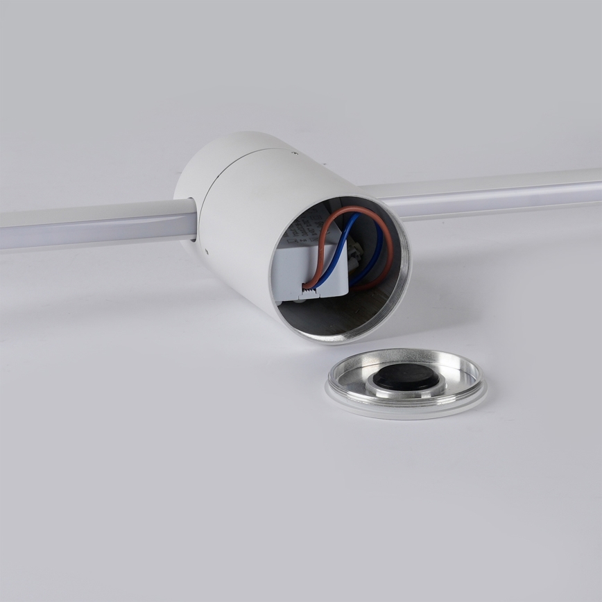 Brilagi - LED buitenwandlamp AURA LED/20W/230V 3000K IP54 97 cm wit CRI 90