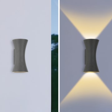 Brilagi - LED buitenwandlamp BICON LED/10W/230V antraciet IP44