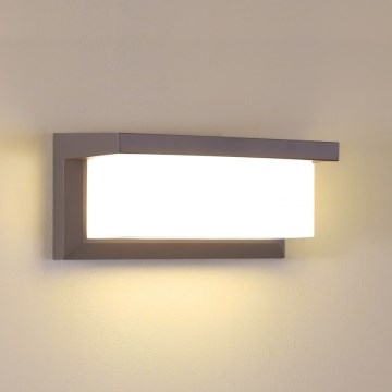 Brilagi - LED buitenwandlamp BRICKY LED/12W/230V bruin IP54