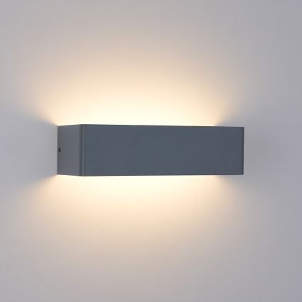 Brilagi - LED buitenwandlamp DONNANI LED/12W/230V 30 cm antraciet IP44
