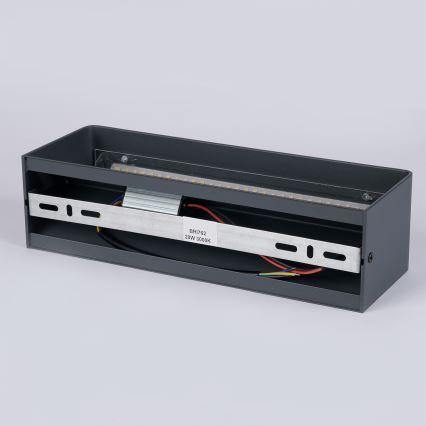 Brilagi - LED buitenwandlamp DONNANI LED/12W/230V 30 cm antraciet IP44