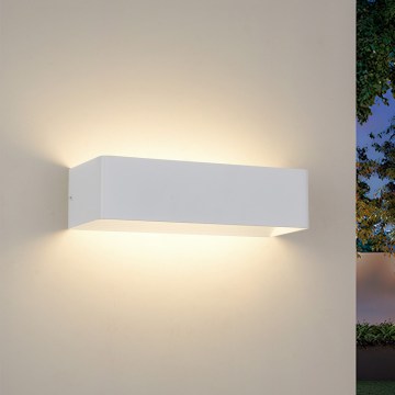 Brilagi - LED buitenwandlamp DONNANI LED/12W/230V 30 cm wit IP44