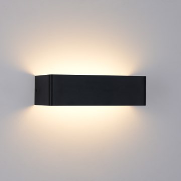 Brilagi - LED buitenwandlamp DONNANI LED/12W/230V zwart IP44