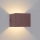 Brilagi - LED buitenwandlamp DONNANI LED/5W/230V 10 cm bruin IP44