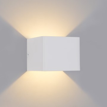 Brilagi - LED buitenwandlamp DONNANI LED/5W/230V 10 cm wit IP44