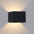 Brilagi - LED buitenwandlamp DONNANI LED/5W/230V 10 cm zwart IP44
