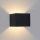 Brilagi - LED buitenwandlamp DONNANI LED/5W/230V 10 cm zwart IP44
