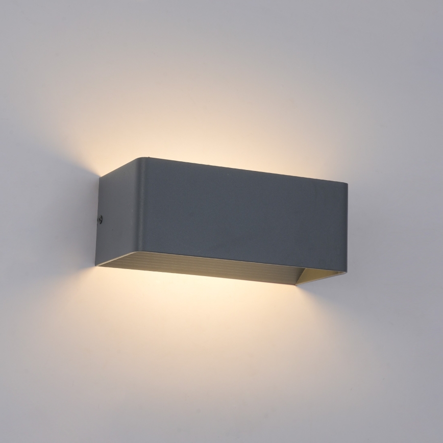 Brilagi - LED buitenwandlamp DONNANI LED/7W/230V 20 cm antraciet IP44