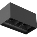 Brilagi - LED buitenwandlamp DOUBLE CUBE LED/12W/230V antraciet IP65