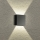 Brilagi - LED buitenwandlamp DOUBLERAY LED/4W/230V zwart IP65