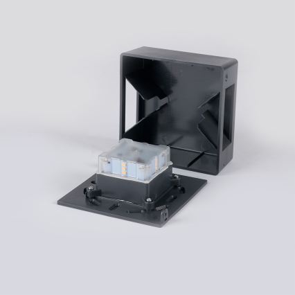 Brilagi - LED buitenwandlamp DOUBLERAY LED/6W/230V antraciet IP54